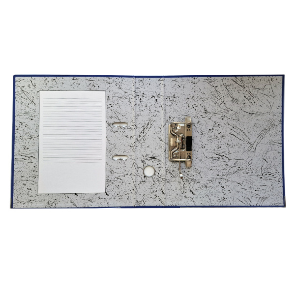 3_Папка-регистратор PP корешок 75мм, разборная, синяя