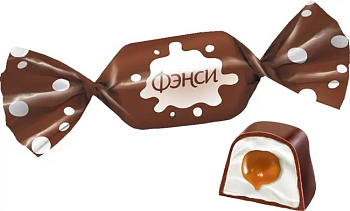 Конфеты глазированные ЯШКИНО Фэнси, из желейной массы, со сгущенным молоком, 0,5кг