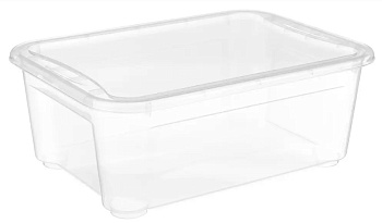 Контейнер для хранения 10л, 389*145*275мм deVENTE, прозрачный с крышкой