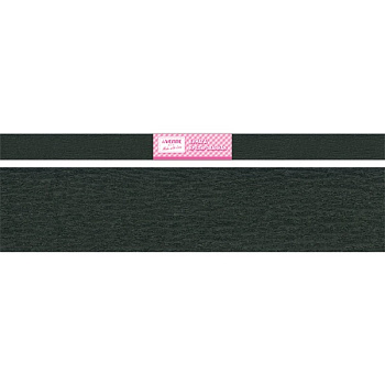 Бумага гофрированная (креповая) ПЛОТНАЯ, 32 г/м2, 50*250см, в рулоне deVENTE, черная