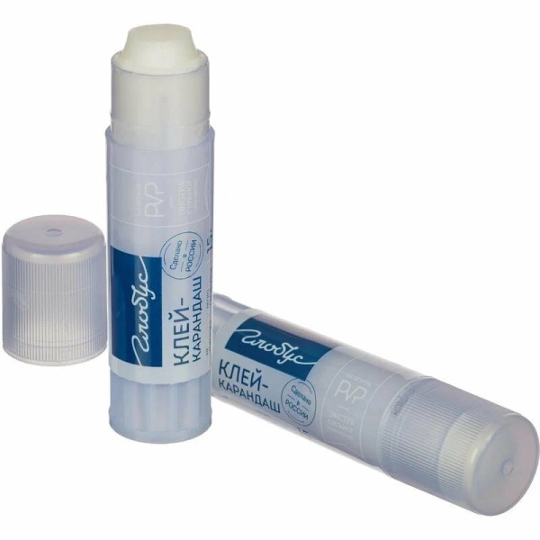 Клей-карандаш 15г GLOBUS Стандарт, ПВП