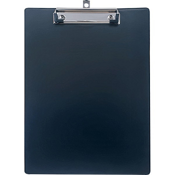 Планшет А4 ATTOMEX, картон/ПВХ с 1 прижимом, черный