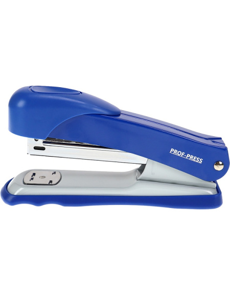 6_Степлер №24_6, 26_6 до 20л PROF-PRESS, металлический корпус, синий
