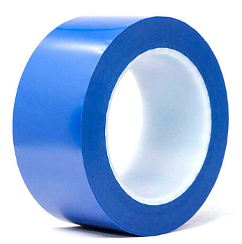 Скотч цветной синий 50мм*66м 45мкр, ТР