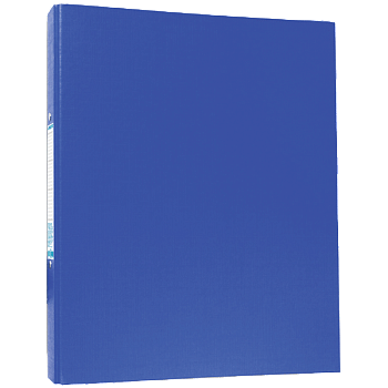 Папка на 2 кольцах, корешок 40мм, картон/PP, deVENTE, синяя