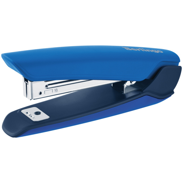 Степлер №10 до 20л Berlingo Hyper, синий