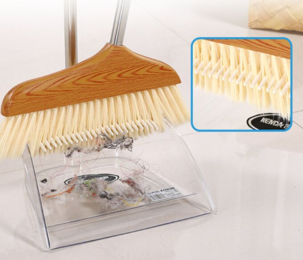 6_Набор для уборки Ленивка (совок+веник) 36_99см, 30_35_93см, ассорти