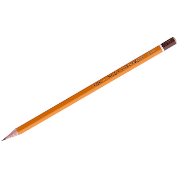 Карандаш чернографитный 2Н KOH-I-NOOR 1500, профессиональный