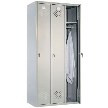 Шкаф металлический для одежды ПРАКТИК LS-31