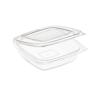 Контейнер с крышкой ПЭТ, СПК-137 250мл, 137*142*34мм