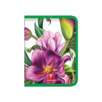 Папка на молнии А4 ErichKrause Tropical Flowers
