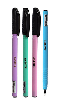 Ручка шариковая масляная, 0,7мм deVENTE Speed Pro Triolino Pastel СИНЯЯ, корпус ассорти