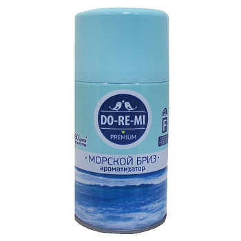 Освежитель воздуха До-Ре-Ми Морской бриз 250мл, сменный аэрозоль