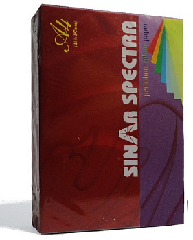 Бумага цветная А4 80г/м2, темно-ежевичная интенсив (Deep Raspberry №441), 500л Spectra