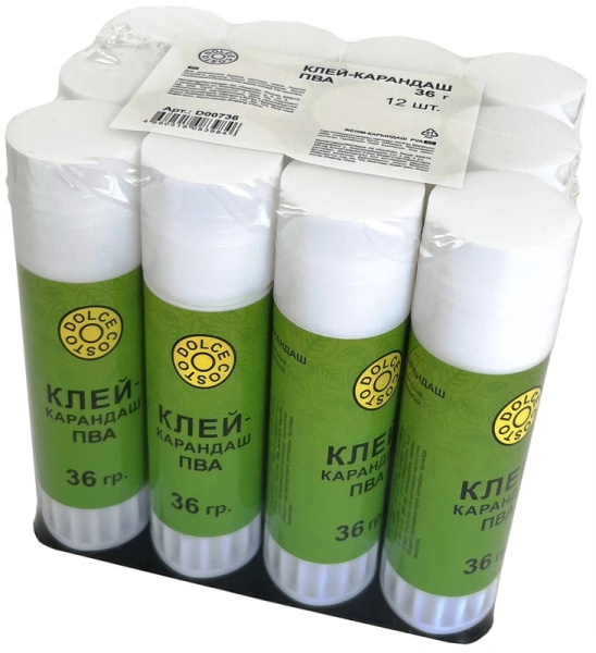 2_Клей-карандаш 36г DOLCE COSTO, ПВА