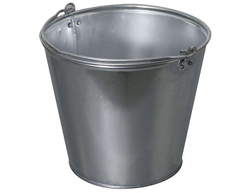 Ведро оцинкованное 12л, без крышки