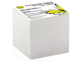 Блок для записей сменный 90*90*90мм DOLCE COSTO, белый 70-80%