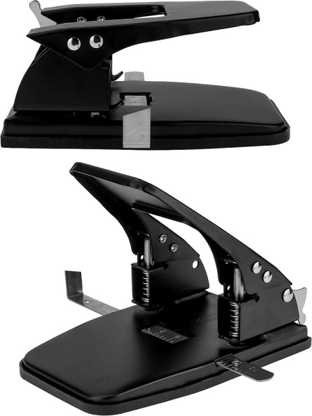 2_Дырокол до 30л WorldOffice, металлический, черный