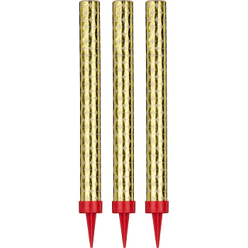 Свечи для торта с подставками фонтан, 17,5см, 4шт Maxsem