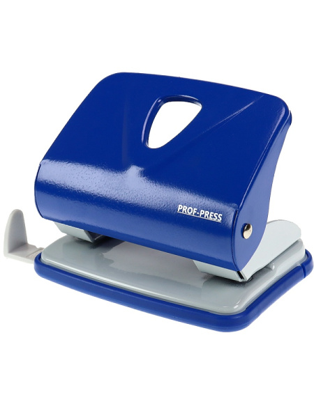 3_Дырокол до 30л PROF-PRESS, металлический, оранжевый