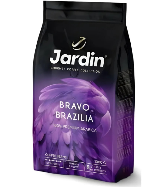 Кофе в зернах 1000гр JARDIN Bravo Brazilia (Браво Бразилия) №8