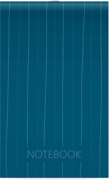 3_Блокнот А6 60л клетка, скоба LAMARK Monochrome, ассорти