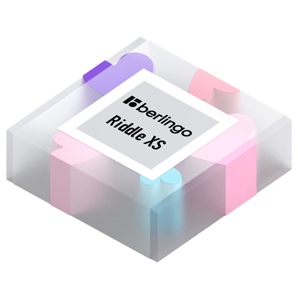 4_Ластик для чернографитных карандашей 34_34_14мм Berlingo Riddle XS, ассорти