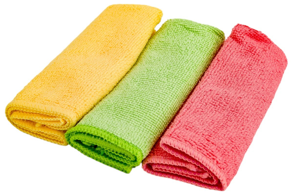 2_Салфетки хозяйственные 30_30см, 200г_м2, микрофибра 3шт, AZUR