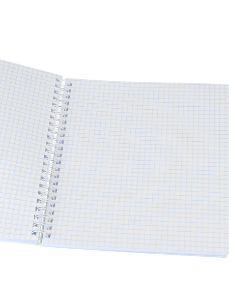 3_Тетрадь А5 96л клетка, гребень PROF-PRESS Абстрактные петли, ассорти