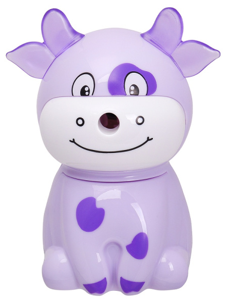 6_Точилка механическая PROFIT Коровки, металлический механизм, ассорти