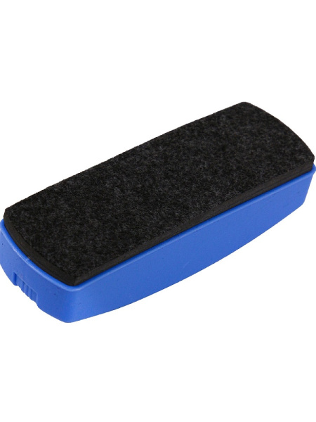 3_Стиратель для маркерных досок 55_160мм PROF-PRESS магнитный, синий