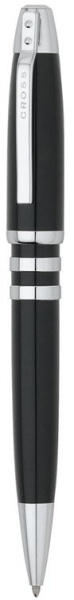 2_Набор Cross Mason Black Laquer_Chrome шариковая ручка и механический карандаш 0.7мм