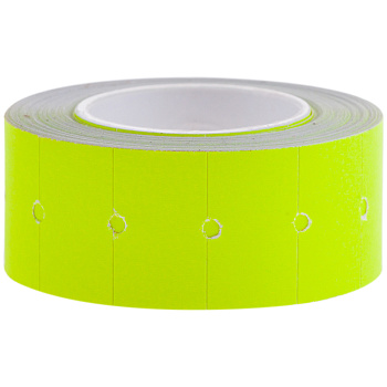 Этикет-лента 21*12мм желтая 500шт OfficeSpace