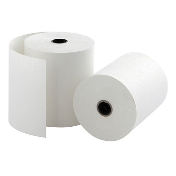 Чековая лента ТЕРМОБУМАГА 57мм (диаметр 70-75мм, длина 80м, втулка 12мм) ВЛ