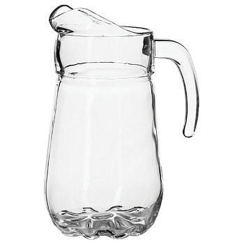 Кувшин 1350мл фактурное стекло PASABAHCE Sylvana