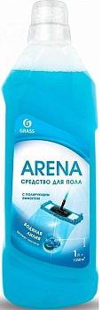 Средство для мытья пола 1л GRASS Arena Водяная лилия, с полирующим эффектом