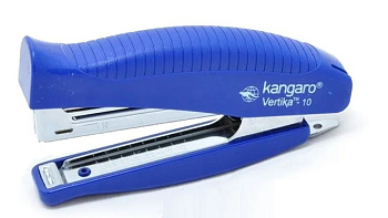 Степлер №10 до 20л KANGARO Vertika-10, синий