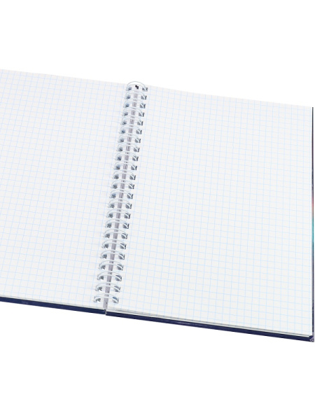 2_Блокнот А5 80л клетка, гребень PROF-PRESS Ночной спорткар, твердый переплет, глянцевая ламинация