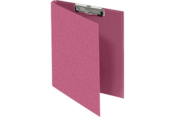 Папка-планшет А4 LAMARK Delight Time, пластик/полипропилен с 1 прижимом и крышкой, смородина