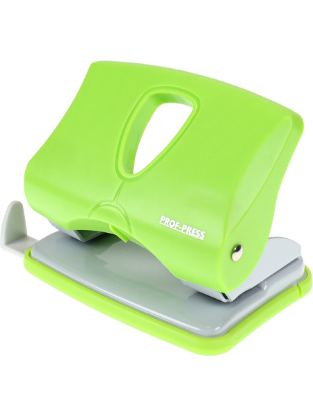3_Дырокол до 20л PROF-PRESS, зеленый