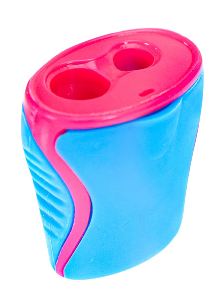 6_Точилка с контейнером, 2 отверстия PROF-PRESS, ассорти