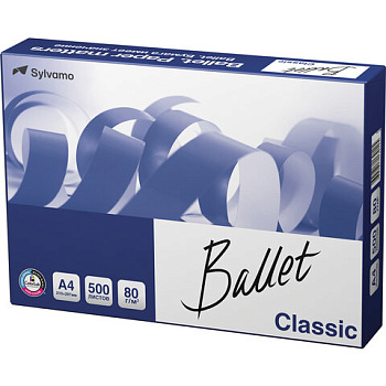 Бумага для офисной техники А4 BALLET Classic 80г/м2 500л