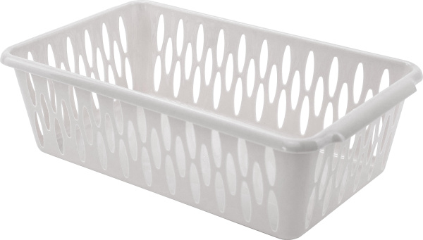 Корзинка для хранения Keeplex Light S 25,5х15х7,2см белое облако