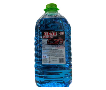 Стеклоомывающая жидкость GLEID Master -30С ПЭТ 5л, зеленая крышка