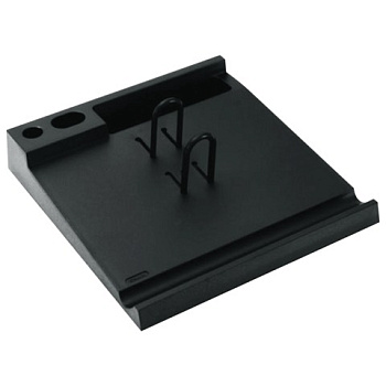 Подставка для календаря перекидного большая 204*220*40мм СТАММ, черная, ПК01