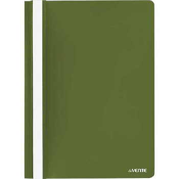 Папка-скоросшиватель deVENTE Marandi А4 пластик, прозрачный верхний лист, фисташковая