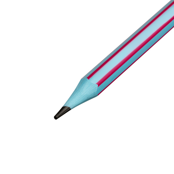 4_Карандаш чернографитный HB КРАСИН Эволюция, с ластиком, ассорти