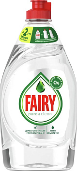 Средство для мытья посуды 450мл FAIRY Pure&Clean