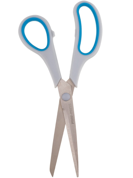 3_Ножницы 21,5см прорезиненные ручки PROF-PRESS