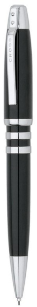 3_Набор Cross Mason Black Laquer_Chrome шариковая ручка и механический карандаш 0.7мм